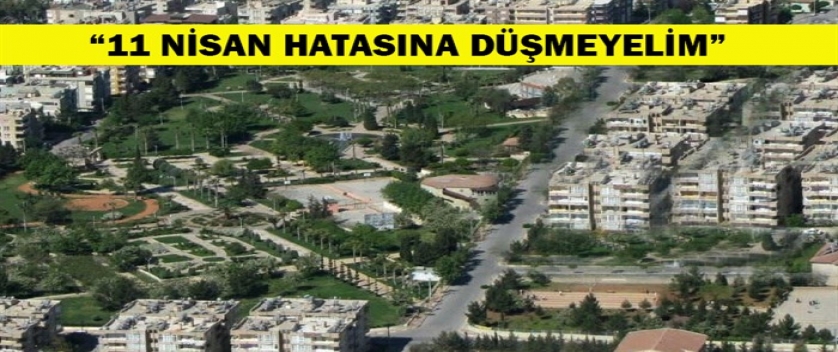 Dernek başkanından urfa için park çağrısı